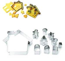 Picture of GINGERBREAD HOUSE KIT SET OF 24